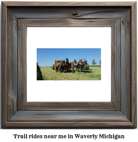 trail rides near me in Waverly, Michigan